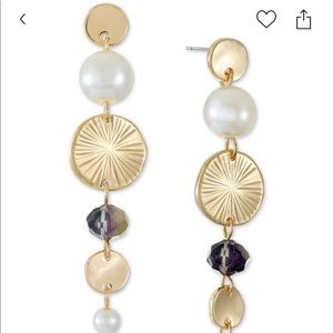 Linear Drop Earrings